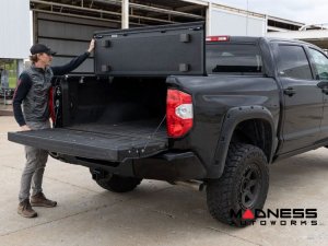 Toyota Tundra Bed Cover - Low Profile - Flip Up - Hard Cover - 2007-2021 Toyota Tundra Bed Cover - Low Profile - Flip Up - Hard Cover - 2007-2021